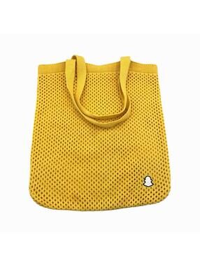 SnapChat Yellow Logo Crochet Tote Bag – Merchandise